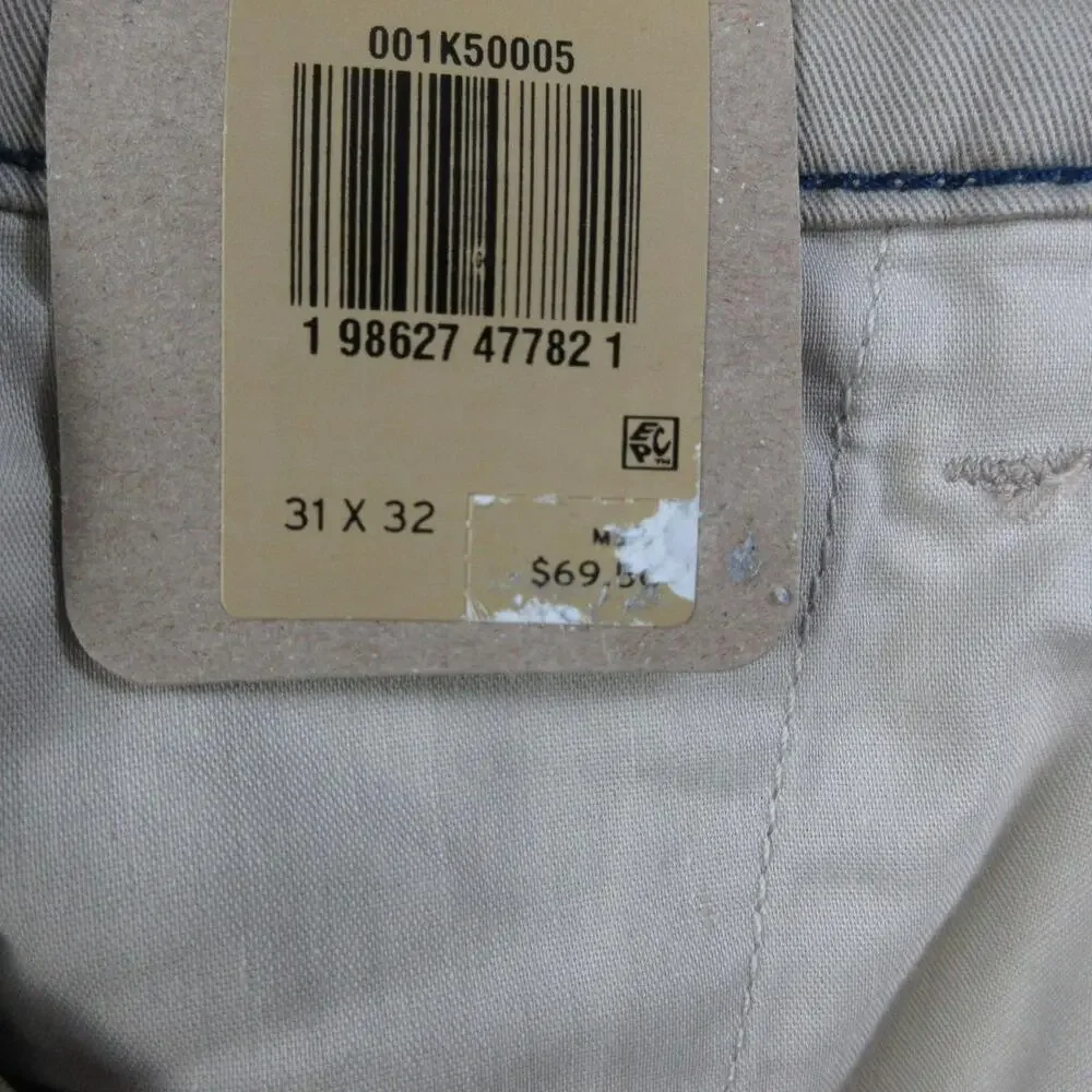 Levi's Pants Mens 31x32 Beige XX Chino Relaxed Straight Flat Front 32x31* NWT